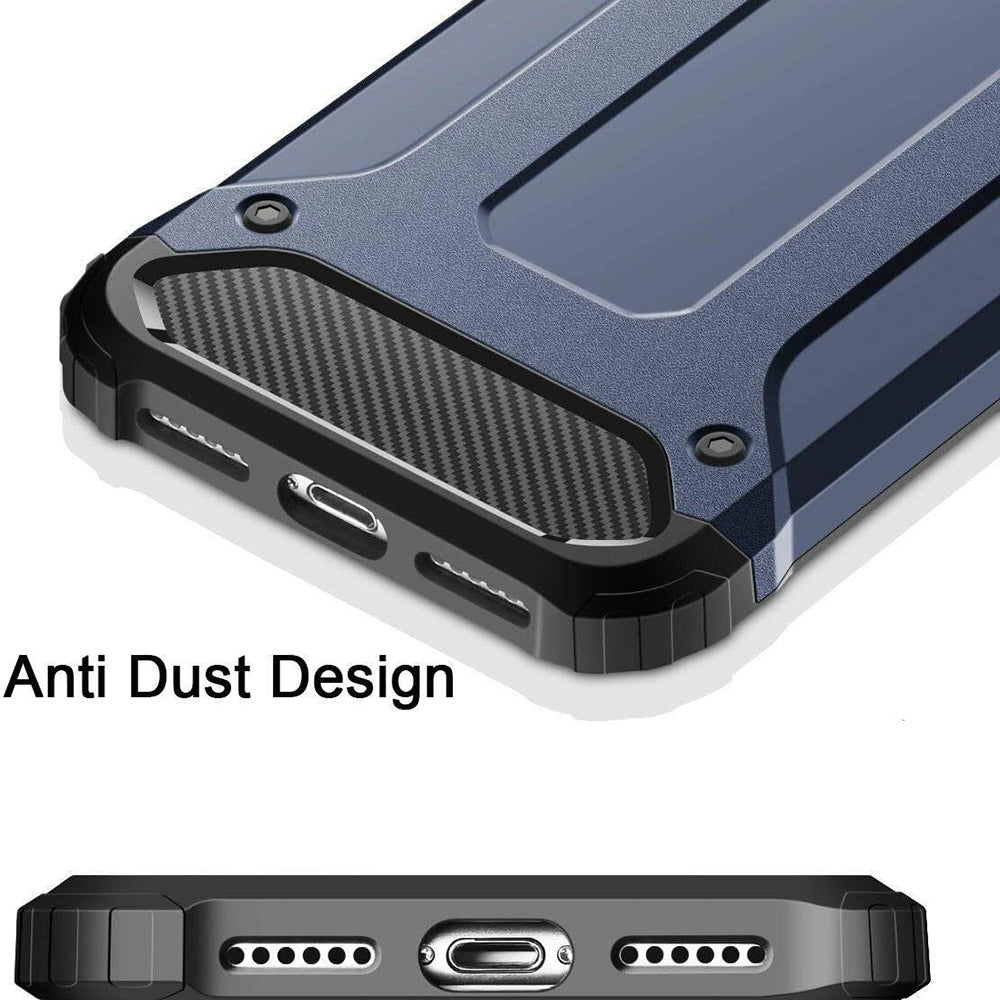 Cover til Samsung Galaxy A40 A405, Techsuit, Hybrid Armor, Sort
