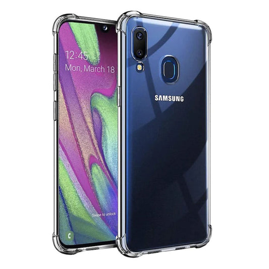 Cover til Samsung Galaxy A40 A405, Techsuit, Stødabsorberende Klar, Transparent