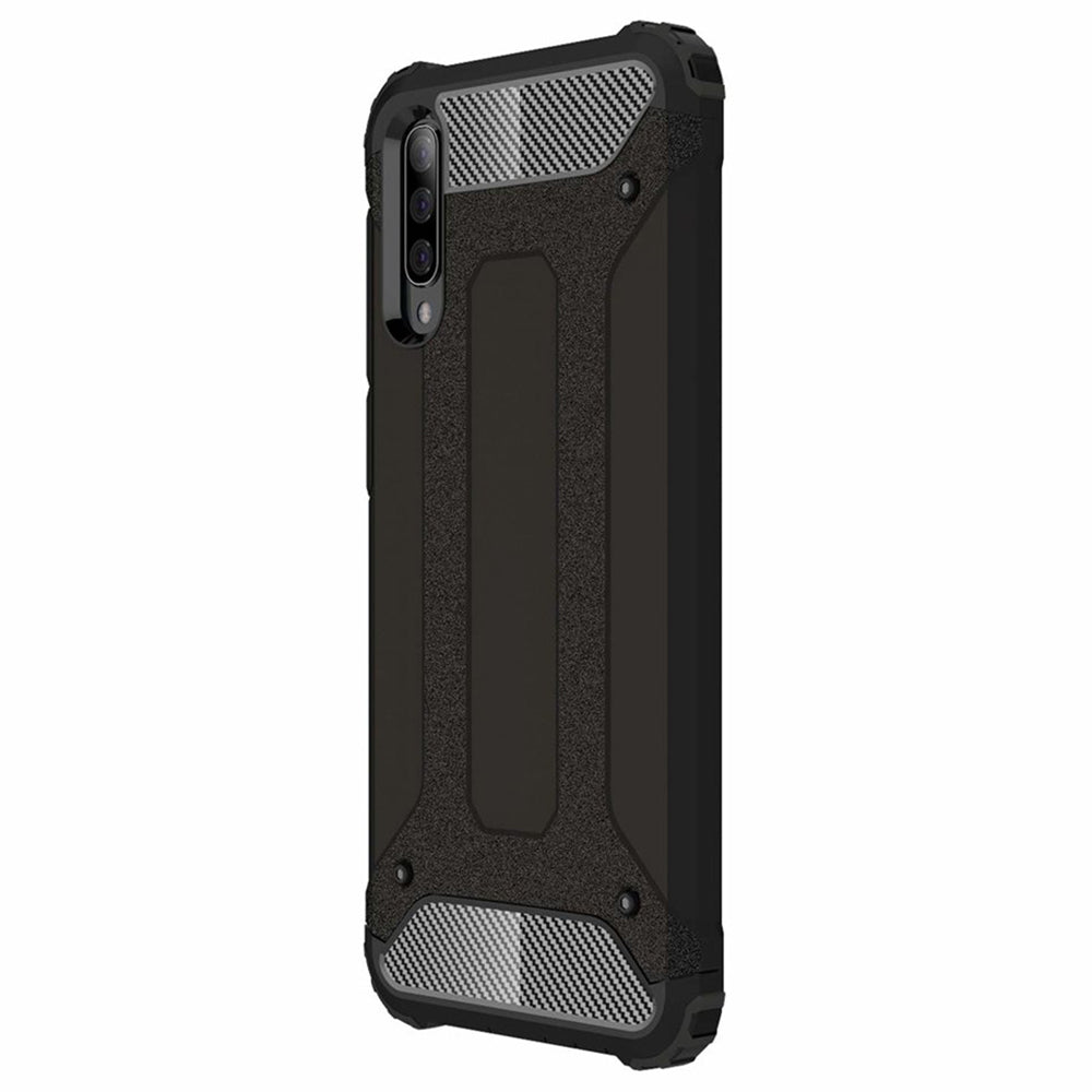 Cover til Samsung Galaxy A50s A507 / A30s A307 / A50 A505, Techsuit, Hybrid Armor, Sort