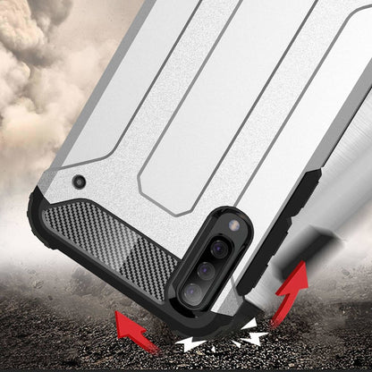 Cover til Samsung Galaxy A50s A507 / A30s A307 / A50 A505, Techsuit, Hybrid Armor, Sort