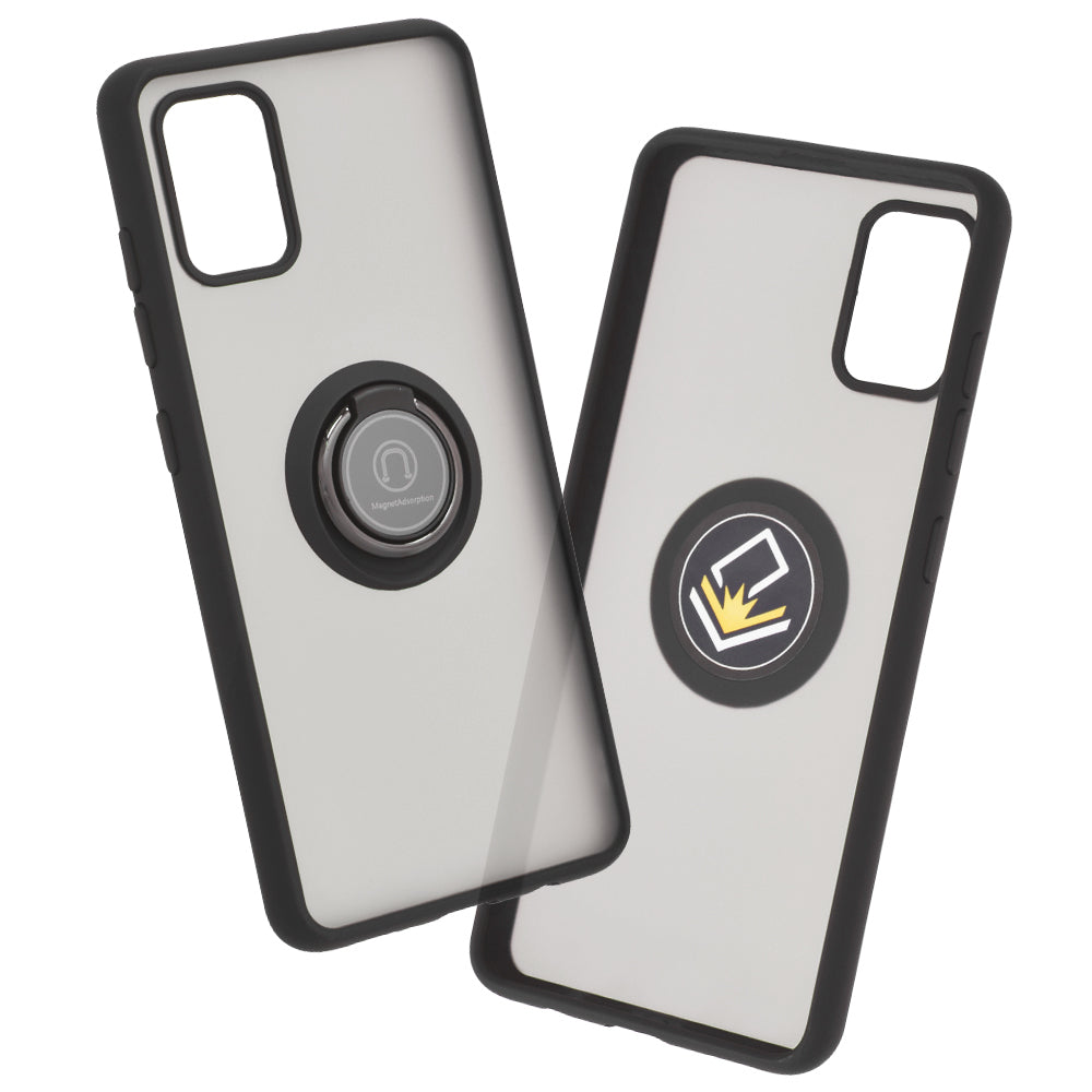 Cover til Samsung Galaxy A51 A515, Techsuit, Glinth, Sort