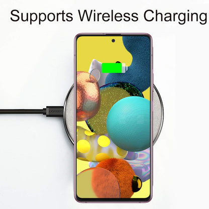 Cover til Samsung Galaxy A51 A515, Techsuit, Stødabsorberende Klar, Transparent