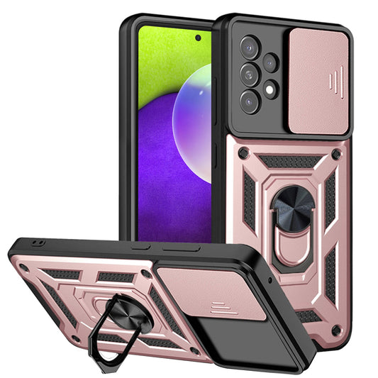 Cover til Samsung Galaxy A52s 5G A528 / A52 5G A526 / A52 A525, Techsuit, CamShield, Pink