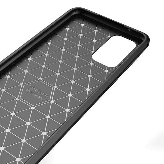 Cover til Samsung Galaxy A52s 5G A528 / A52 5G A526 / A52 A525, Techsuit, Carbon, Sort