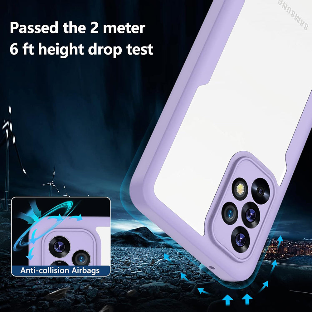 Cover til Samsung Galaxy A52s 5G A528 / A52 5G A526 / A52 A525, Techsuit, ColorVerse 360, Sort
