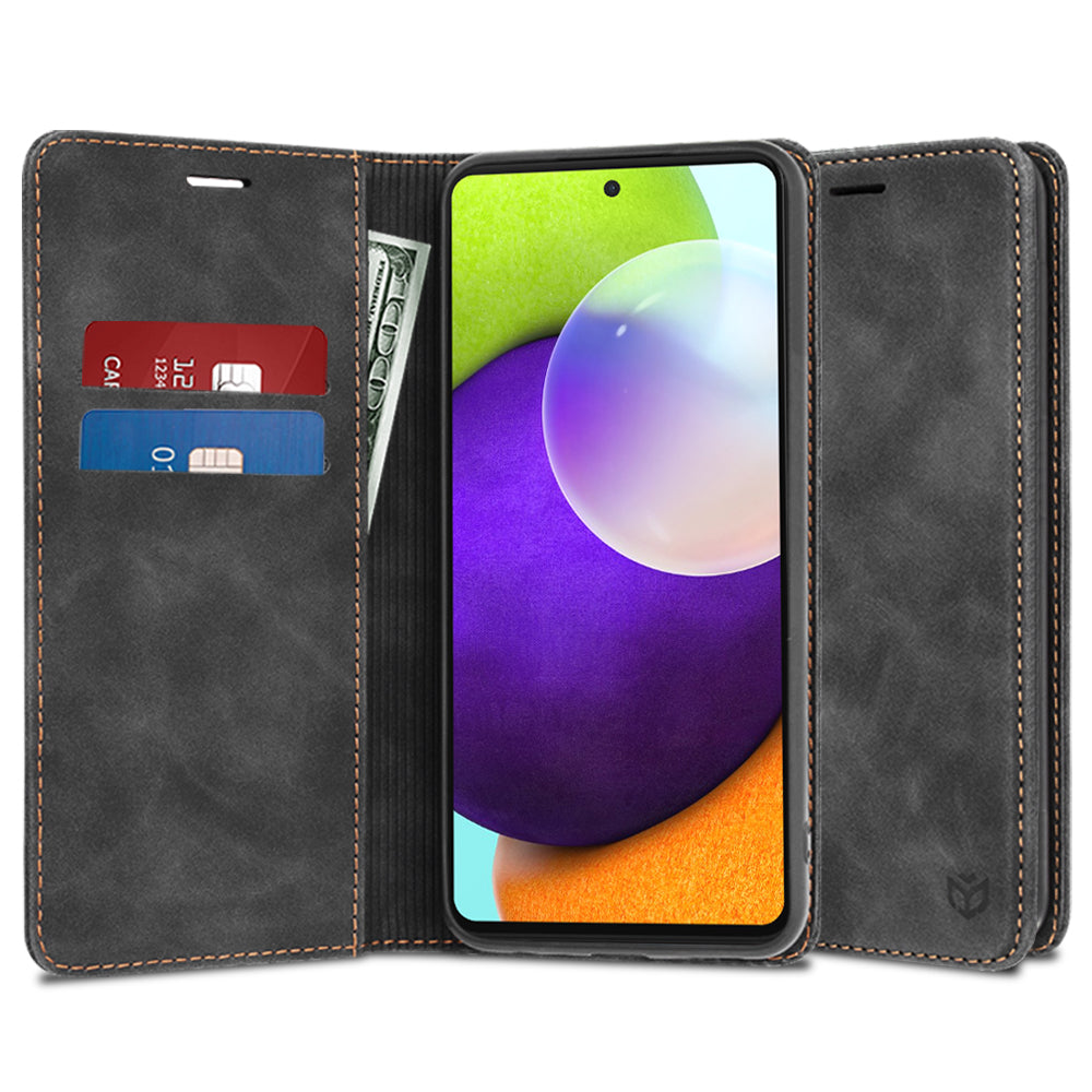 Case for Samsung Galaxy A52s 5G A528 / A52 5G A526 / A52 A525, Techsuit, Confy, Black