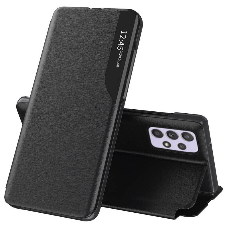 Case for Samsung Galaxy A52s 5G A528 / A52 5G A526 / A52 A525, Techsuit, eFold, Black