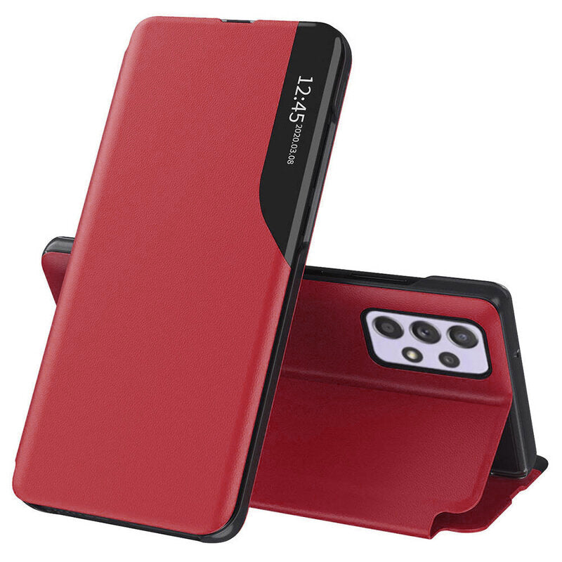 Cover til Samsung Galaxy A52s 5G A528 / A52 5G A526 / A52 A525, Techsuit, eFold, Rød