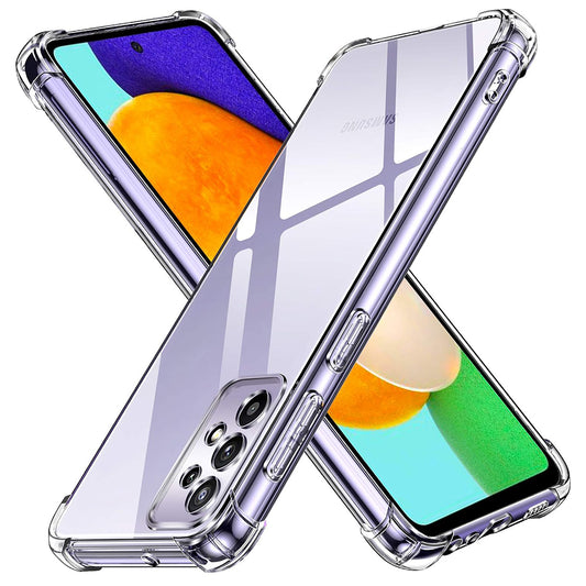 Cover til Samsung Galaxy A52s 5G A528 / A52 5G A526 / A52 A525, Techsuit, Stødabsorberende Klar, Transparent