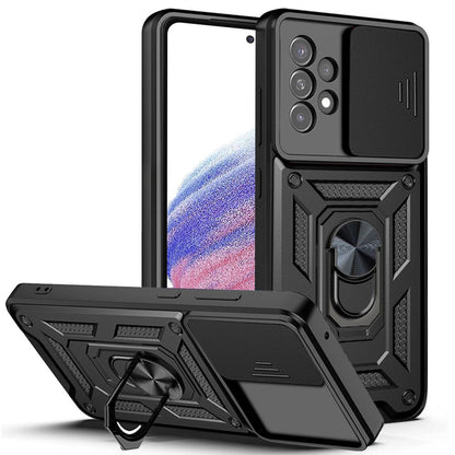 Cover til Samsung Galaxy A53 5G A536, Techsuit, CamShield, Sort