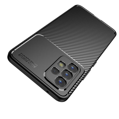 Case for Samsung Galaxy A53 5G A536, Techsuit, CarbonFiber, Black