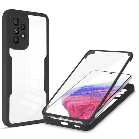 Cover til Samsung Galaxy A53 5G A536, Techsuit, ColorVerse 360, Sort