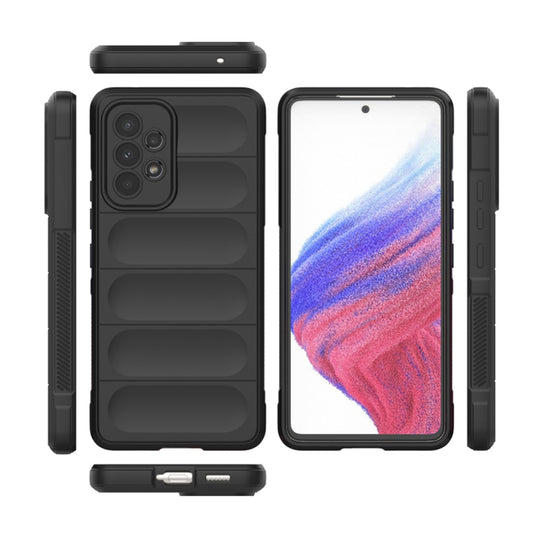 Cover til Samsung Galaxy A53 5G A536, Techsuit, Magic Shield, Sort