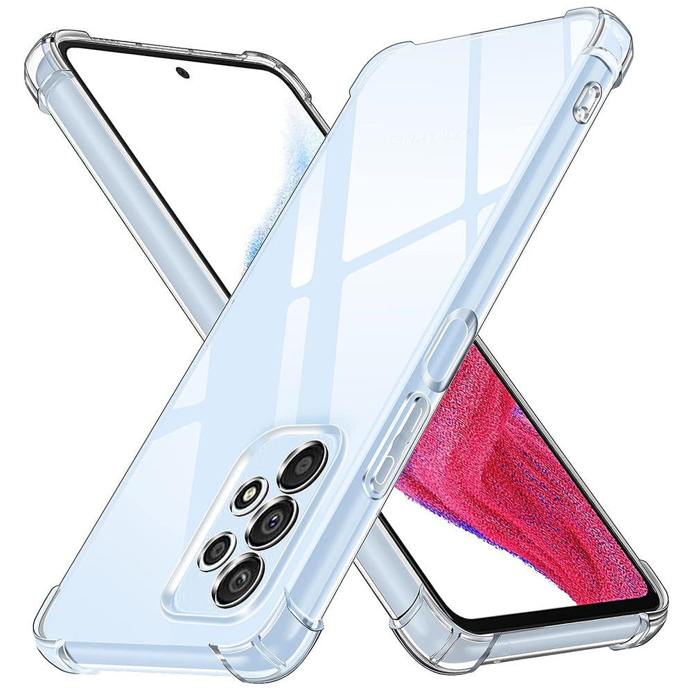 Cover til Samsung Galaxy A53 5G A536, Techsuit, Stødabsorberende Klar, Transparent
