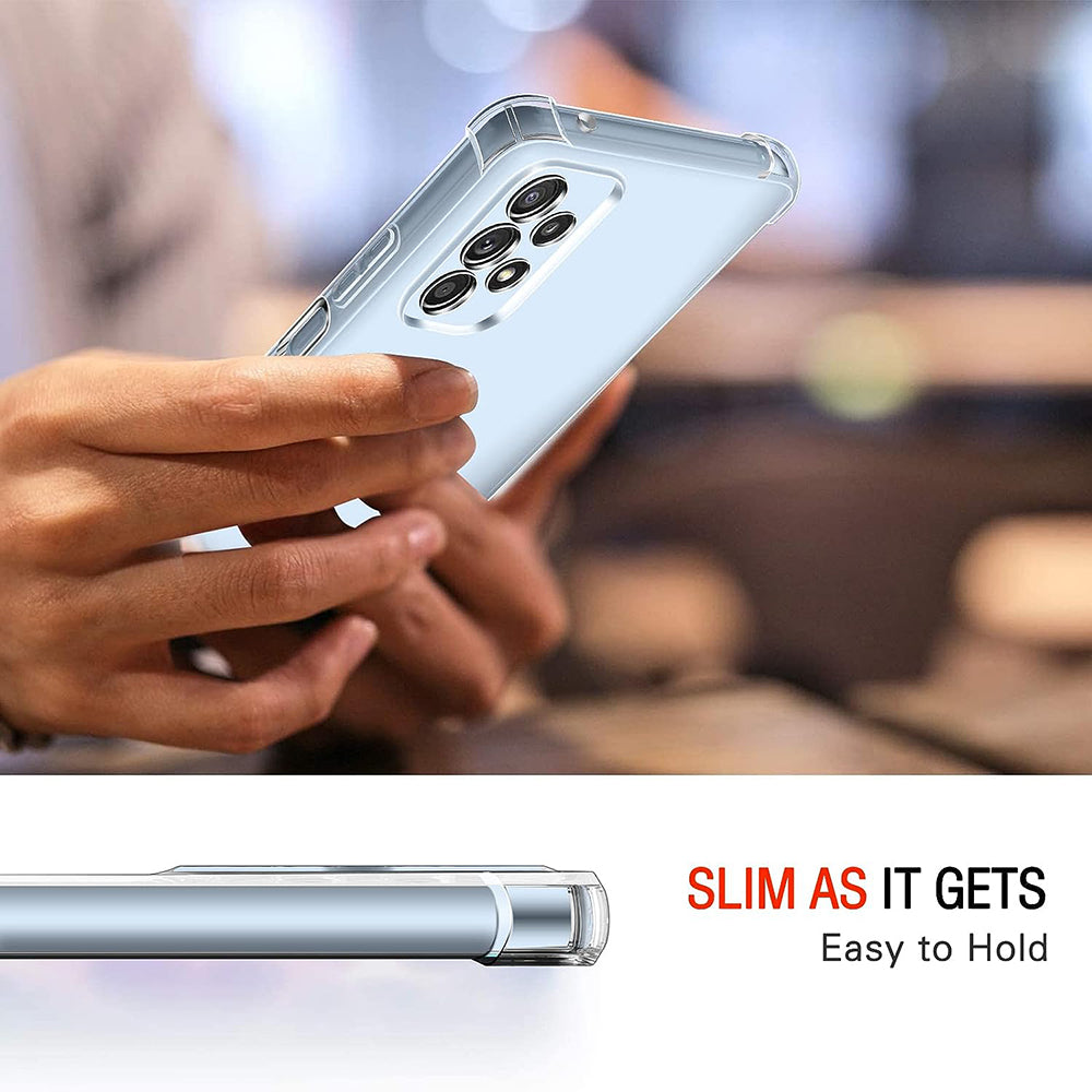 Cover til Samsung Galaxy A53 5G A536, Techsuit, Stødabsorberende Klar, Transparent