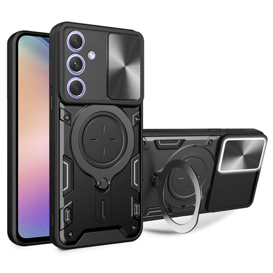 Cover til Samsung Galaxy A54 A546, Techsuit, CamGuard Pro, Sort