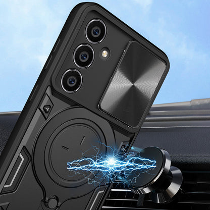 Cover til Samsung Galaxy A54 A546, Techsuit, CamGuard Pro, Lyserød Guld