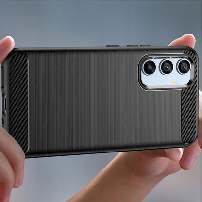 Case for Samsung Galaxy A54 A546, Techsuit, Carbon, Black