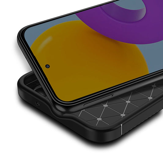 Cover til Samsung Galaxy A54 A546, Techsuit, CarbonFiber, Sort
