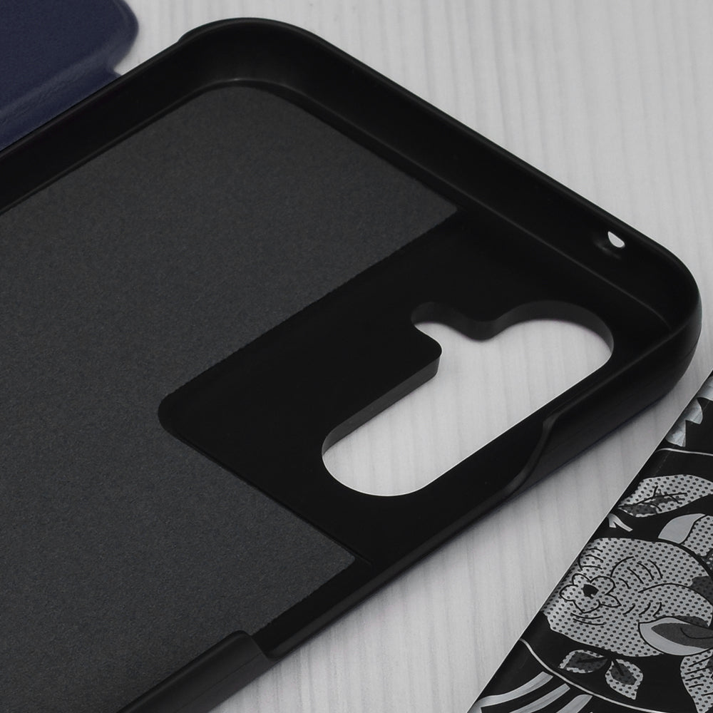 Cover til Samsung Galaxy A54 A546, Techsuit, eFold, Mørkeblå