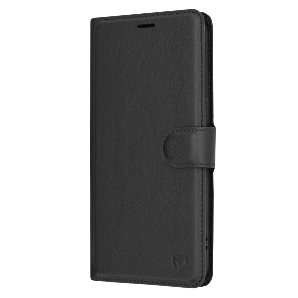 Cover til Samsung Galaxy A54 A546, Techsuit, Leather Folio, Sort