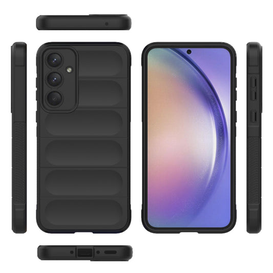 Cover til Samsung Galaxy A54 A546, Techsuit, Magic Shield, Sort