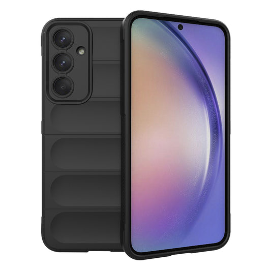 Cover til Samsung Galaxy A54 A546, Techsuit, Magic Shield, Sort
