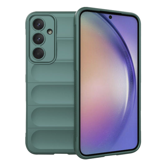 Cover til Samsung Galaxy A54 A546, Techsuit, Magic Shield, Grøn