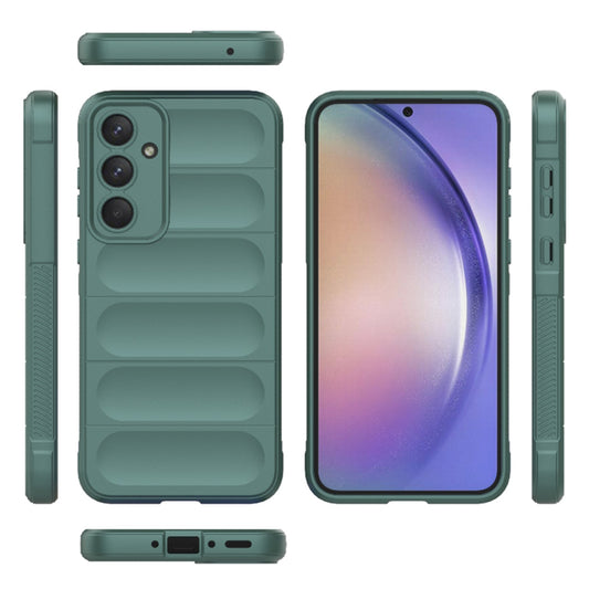 Cover til Samsung Galaxy A54 A546, Techsuit, Magic Shield, Grøn