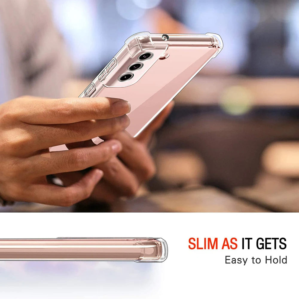 Cover til Samsung Galaxy A54 A546, Techsuit, Stødsikker Klar, Transparent