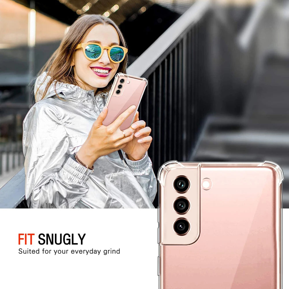 Cover til Samsung Galaxy A54 A546, Techsuit, Stødsikker Klar, Transparent