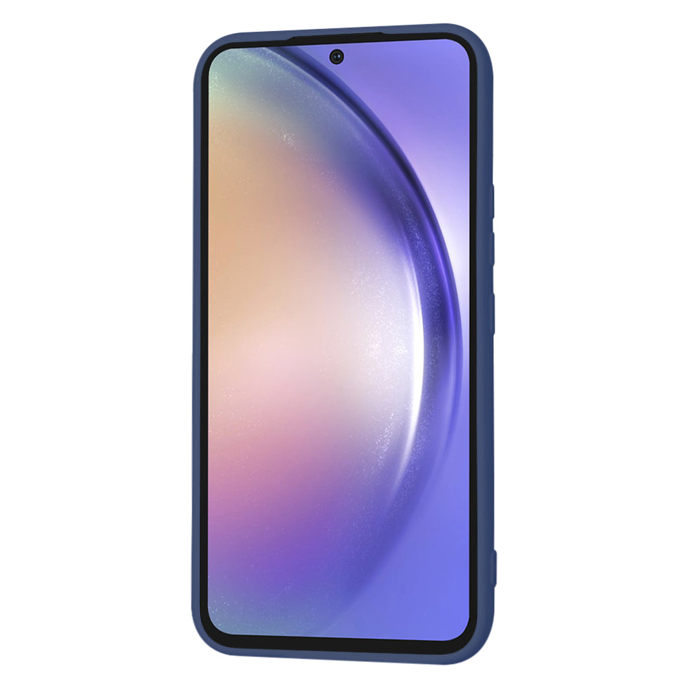 Cover til Samsung Galaxy A54 A546, Techsuit, SoftFlex, Mørkeblå
