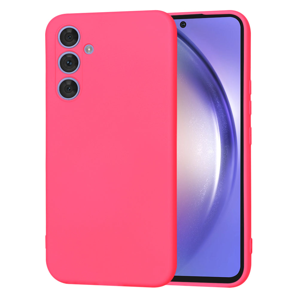 Cover til Samsung Galaxy A54 A546, Techsuit, SoftFlex, Mørk Rosa