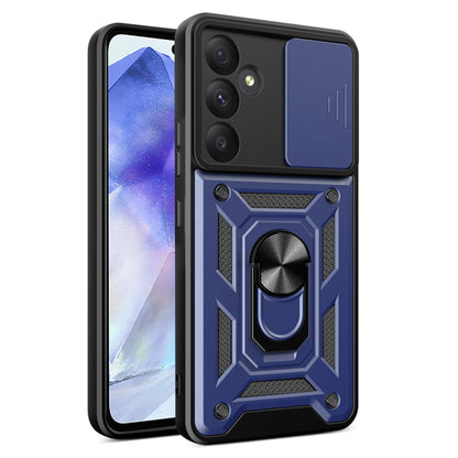 Cover til Samsung Galaxy A55 5G A556, Techsuit, CamShield, Blå