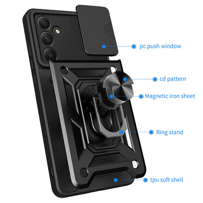 Cover til Samsung Galaxy A55 5G A556, Techsuit, CamShield, Blå