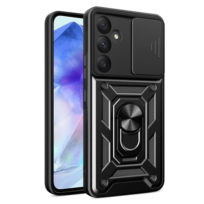 Cover til Samsung Galaxy A55 5G A556, Techsuit, CamShield, Sort