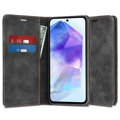Cover til Samsung Galaxy A55 5G A556, Techsuit, Confy, Sort