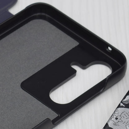 Cover til Samsung Galaxy A55 5G A556, Techsuit, eFold, Mørkeblå