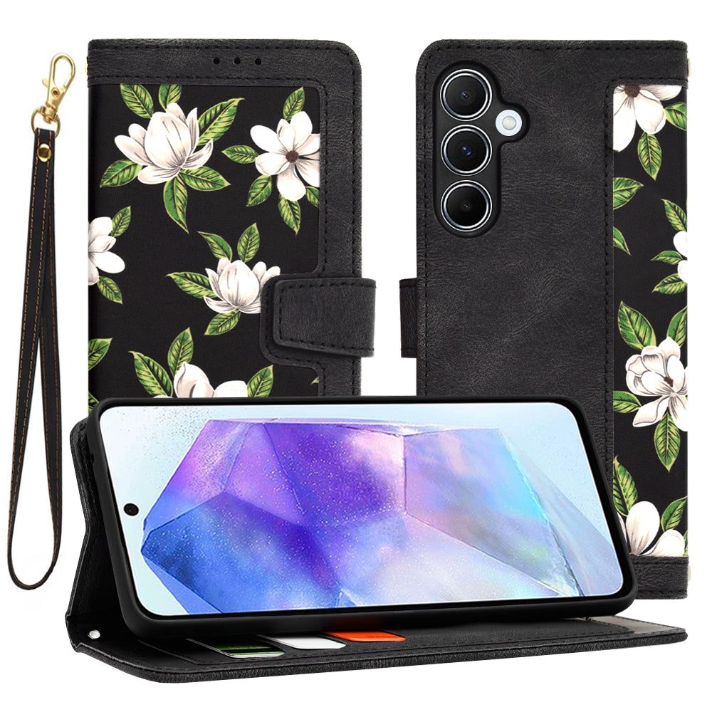 Cover til Samsung Galaxy A55 5G A556, Techsuit, FlipCraft, Sort