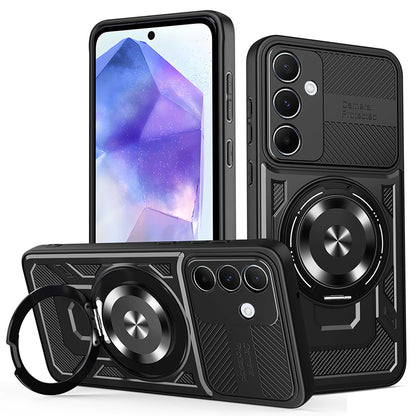 Cover til Samsung Galaxy A55 5G A556, Techsuit, RuggedCam, Sort