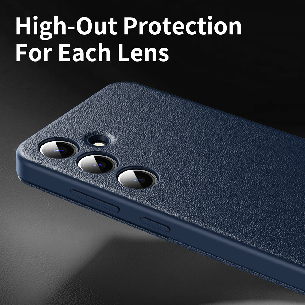 Cover til Samsung Galaxy A55 5G A556, Techsuit, SmartView, Blå