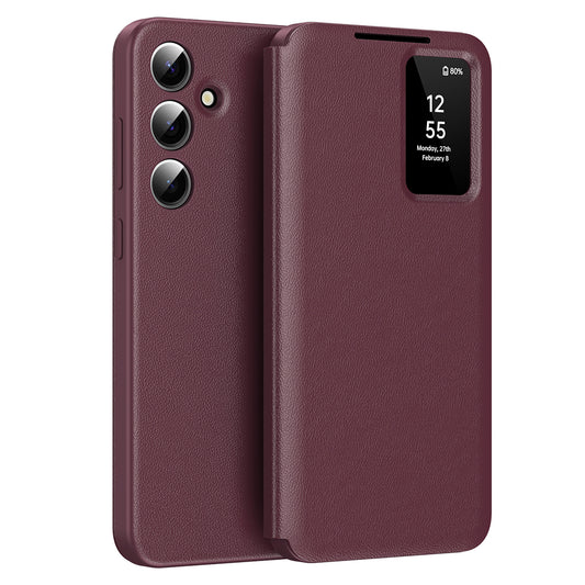 Cover til Samsung Galaxy A55 5G A556, Techsuit, SmartView, Rød