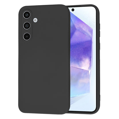 Cover til Samsung Galaxy A55 5G A556, Techsuit, SoftFlex, Sort
