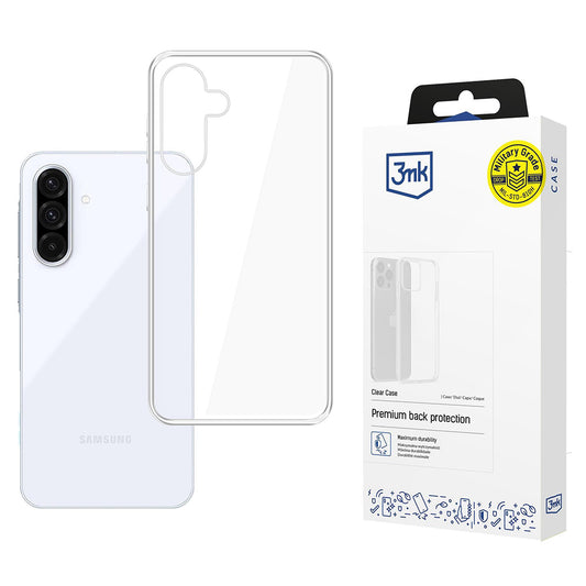 Cover til Samsung Galaxy A56 A566 / A36 A366, 3MK, Klar, Transparent