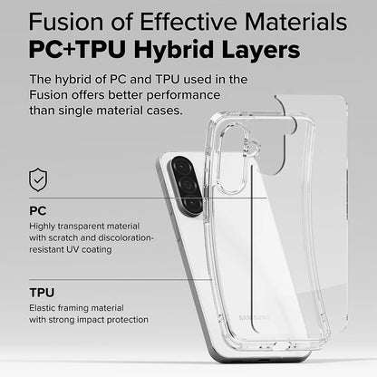 Cover til Samsung Galaxy A56 A566 / A36 A366, Ringke, Fusion, Transparent