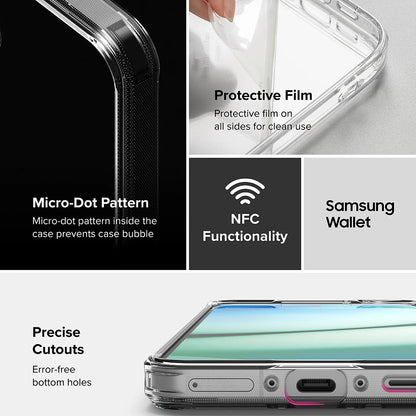 Cover til Samsung Galaxy A56 A566 / A36 A366, Ringke, Fusion, Transparent