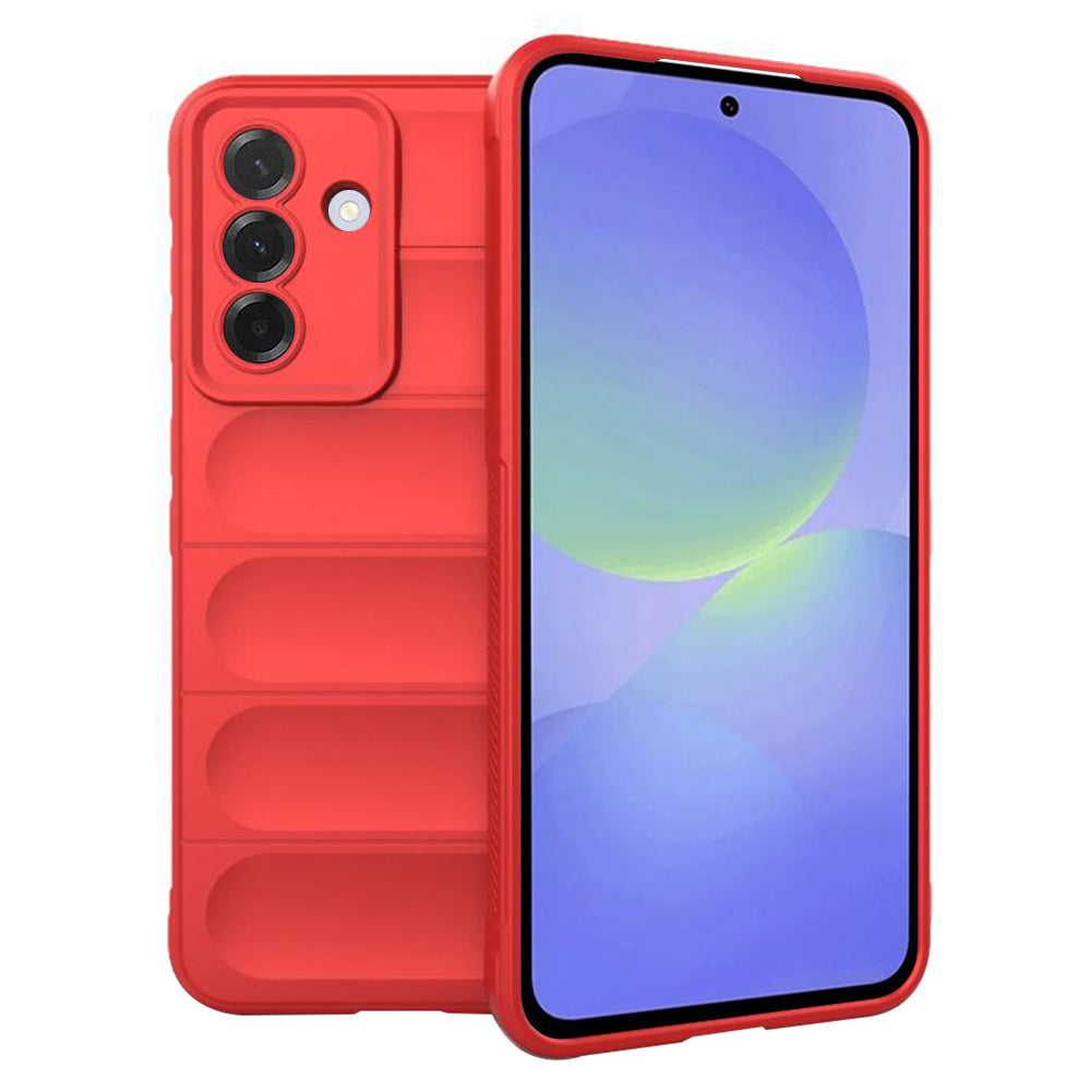 Cover til Samsung Galaxy A56 A566 / A36 A366, Techsuit, Magic Shield, Rød