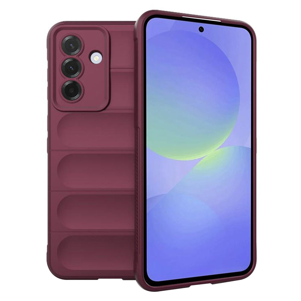 Cover til Samsung Galaxy A56 A566 / A36 A366, Techsuit, Magic Shield, Vinrød