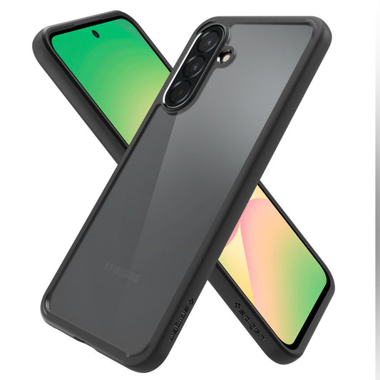 Etui til Samsung Galaxy A56 A566, Spigen, Ultra Hybrid, Mat Sort ACS09293