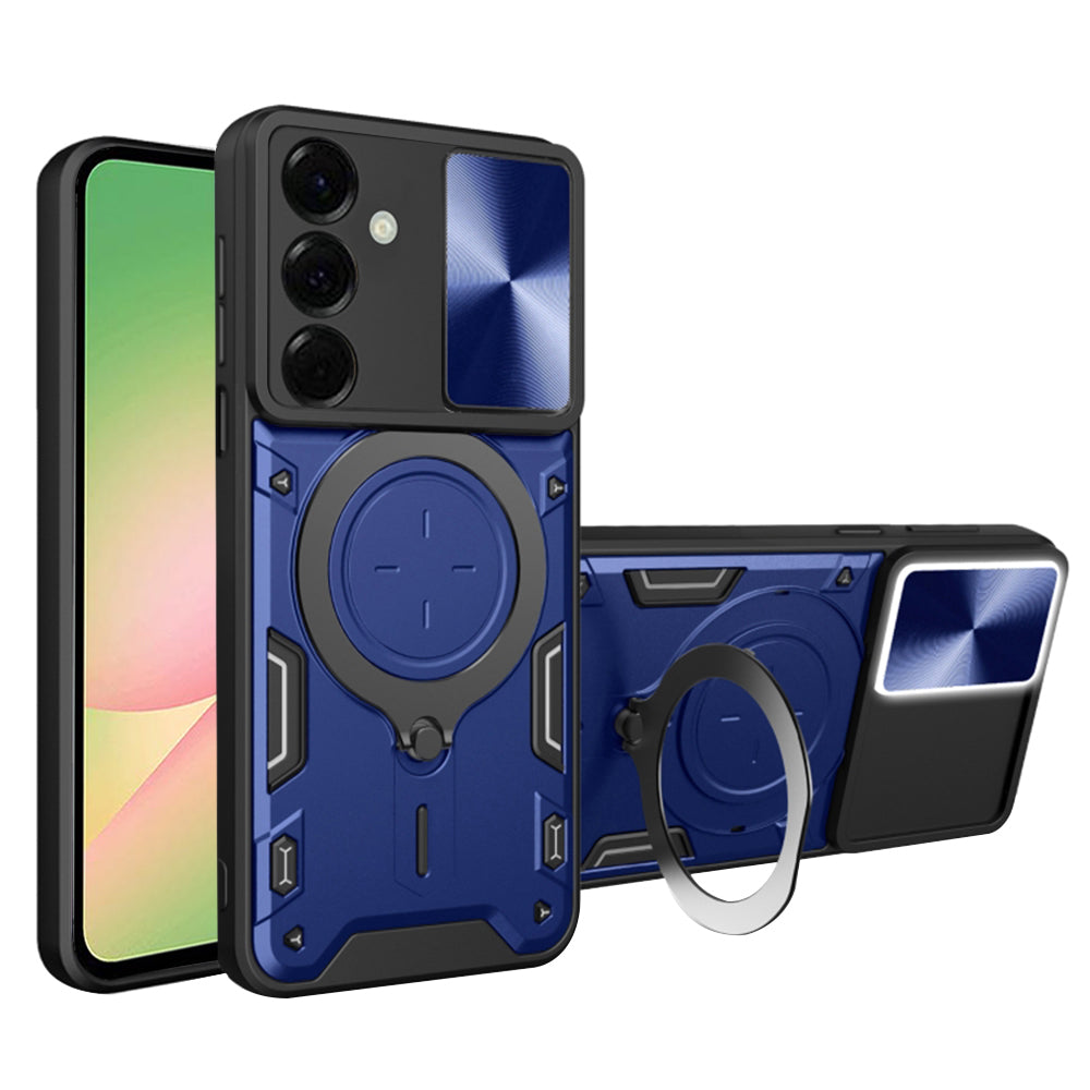 Cover til Samsung Galaxy A56 A566, Techsuit, CamGuard Pro, Blå